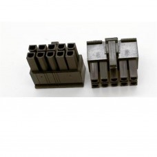10 pin Female Power Supply Connector Socket Black for PSU (10PIN-FM)