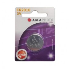AgfaPhoto CR2016 Batterij 3V, Blister 1 stuk (150-803418)