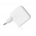 30W Nano QC 3.0 EU USB-C Charger Adapter with 1.8M USB-C cable for MacBook A1534 iPhone 15, iPad, Samsung 22 Ultra (30W-UC02WAH)