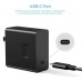 Solid Premium 45W Universal PD 3.0 USB-C Charger with USB C Cable bulk, Black op=op (45W-UC01WAE)