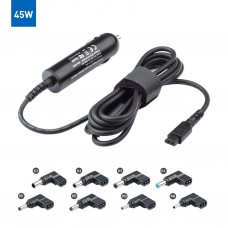 45W Universal Car Charger Autolader Adapter with Multi connectors (CAR45)