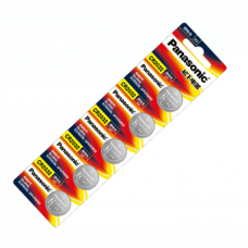 5 pcs Panasonic Button cell CR2032 Battery cmos 3V (CMOS-CR2032)
