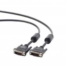 Cablexpert DVI-D Dual Link M/M, 10m, Zwart (D4001-100-CC-DVI2-BK-10M)