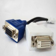 Dell DVI to DVI/VGA Dual Monitor Splitter Y-Cable,WU329 / 0WU329 / CN-0WU329/0X2026 (DVI-DVI-VGA) Dell DVI to DVI/VGA Dual Monitor Splitter Y-Cable,WU329 / 0WU329 / CN-0WU329/0X2026 (DVI-DVI-VGA)