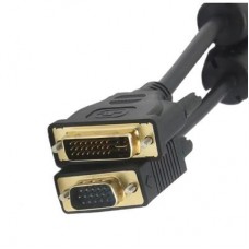 DVI-I (24+5) Dual Link Male to VGA Male Cable M/M, 3m (DVII-VGA-M-M-3M) DVI-I (24+5) Dual Link Male to VGA Male Cable M/M, 3m (DVII-VGA-M-M-3M)