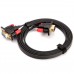 Slimline VGA Extension Cable 150CM, Black (EXT-SLVGA-150CM) Slimline VGA Extension Cable 150CM, Black (EXT-SLVGA-150CM)