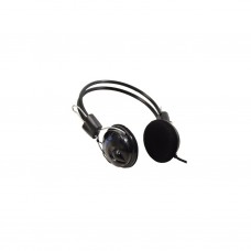 Solid Stereo Headset met microfoon (kabel), Zwart, model HT-160 (HDS-HT-160)