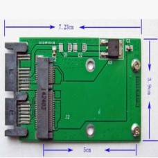 MINI PCI-E/mSATA TO 1.8 MICRO SATA adapter card (HDX-MSATA-1.8SATA) MINI PCI-E/mSATA TO 1.8 MICRO SATA adapter card (HDX-MSATA-1.8SATA)
