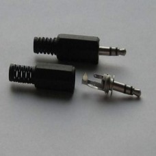 3.5mm Stereo Audio Male Plug Jack Adapter Connector solder (JACK-MALE-1)