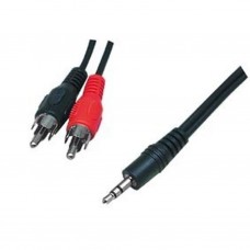 Cablexper Jack 3.5mm to RCA-cinch Stereo, 5.0m (JACKRCA-MM50)
