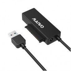 USB3.0 2.5 3.5 SATA SSD HDD Adapter with EU PSU (K10435A)