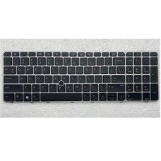 Notebook keyboard for HP EliteBook 850 G3 G4 ZBook 15u G3 with pointer silver frame backlit OEM (KBHQ230-OEM)
