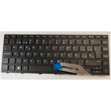 Notebook keyboard for HP ProBook 430 440 G5 640 G5 without pointstick backlit Spanish OEM (KBHQ242SP)