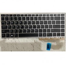 Notebook keyboard for HP EliteBook 745 840 G5 G6 with silver frame OEM (KBHQ244S-OEM) Notebook keyboard for HP EliteBook 745 840 G5 G6 with silver frame OEM (KBHQ244S-OEM)