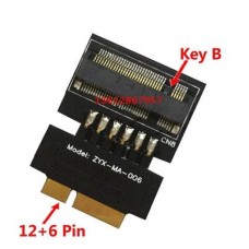 M.2 NGFF SSD to 6+12 pin SSD adapter 2010 2011 MacBook Air A1369 A1370 1375 A1377 mc505 mc506 (M.2.2AP2010AIR)