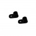 2* R-Type Cable Clips with mounting hole for Max.16pcs 22AWG Cables (MNT-RCC-03)