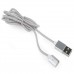 Cablexpert Magnetic USB Charging Combo Cable, Silver, 1m (MP-USB-M2X-AMLM3-1M) Cablexpert Magnetic USB Charging Combo Cable, Silver, 1m (MP-USB-M2X-AMLM3-1M)