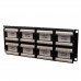 Cat.5E 48 port patch panel with rear cable management (NPP-C548CM-001)