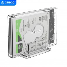 ORICO-2.5 inch Transparent USB3.0 Hard Drive Enclosure with Stand (ORICO-2159U3-CR-BP)