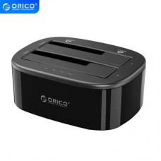 ORICO-2.5 / 3.5 inch 2 Bay USB3.0 1 to 1 Clone Hard Drive Dock (ORICO-6228US3C-BK)
