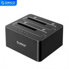 ORICO-2.5 / 3.5 inch 2 Bay USB3.0 1 to 1 Clone Hard Drive Dock (ORICO-6629US3-C-1-BK)