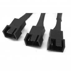 4pin to 1*4Pin and 2*3Pin PWM extender cable 4pin to 3 Ways Y Splitter Cable 26cm (P1010-FAN-4P234P)