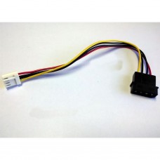 4-Pin Floppy FDD Female to 4-Pin IDE Male Power Cable,15cm (P1010-FDD4PF-4PM)