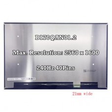 17" 240Hz QHD+ LCD Screen IPS Display Panel 40Pin Mini(21mm) Back Fold (P170E4M40-BF4-IMI)