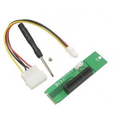 NGFF (M-Key) to PCI-E 4X Extension Card with Power Cable (LM-141X-V1.0) (PCIE-NGFF-01) NGFF (M-Key) to PCI-E 4X Extension Card with Power Cable (LM-141X-V1.0) (PCIE-NGFF-01)