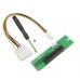 NGFF (M-Key) to PCI-E 4X Extension Card with Power Cable (LM-141X-V1.0) (PCIE-NGFF-01) NGFF (M-Key) to PCI-E 4X Extension Card with Power Cable (LM-141X-V1.0) (PCIE-NGFF-01)