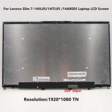 14 LCD Screen With Frame Replacement For Lenovo Slim 7-14ARE05 14ITL05 5D10S39645 (PLBA-IM-7-14-01F) 14 LCD Screen With Frame Replacement For Lenovo Slim 7-14ARE05 14ITL05 5D10S39645 (PLBA-IM-7-14-01F)
