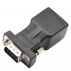 RJ45 Female to DB9 Male Adapter (RJ45-DB9-F-M)