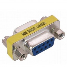 9 pin Serial Gender RS232 Changer Female to Female Adapter (A-RS232-F-F)