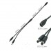 DC voeding splitter 1 naar 3 voor CCTV camera (SAC-1-3) DC voeding splitter 1 naar 3 voor CCTV camera (SAC-1-3)