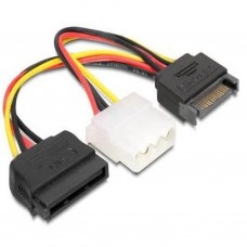 4-pin SATA Male to SATA FEMALE & MOLEX Cable (SATA2-MOLEX)