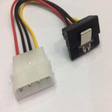 Molex Male naar 90° SATA voedingskabel (SATAPWR006) Molex Male naar 90° SATA voedingskabel (SATAPWR006)