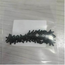 Notebook Computer Repair Screw Thin Flat Wafer Head Cross Black Zinc CM2*5 D=4.0*0.5 100Pcs/set (SS-M2050D4005-BK)