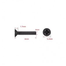 1PCS Bottom Case M3*8 Screw for REMY3EN POS Monitor Stand (SS-REM101-D-BK)