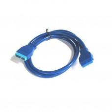 USB 3.0 Motherboard 20 Pin Male to 20 Pin Female Extension Cable (U320P-M-F) USB 3.0 Motherboard 20 Pin Male to 20 Pin Female Extension Cable (U320P-M-F)