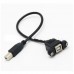 USB B Male to Female adapter cable,1M (USB-B-M-F-1M)