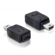 USB micro female naar mini male adapter (USB-MIC-MINI-F-M) USB micro female naar mini male adapter (USB-MIC-MINI-F-M)