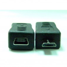 USB micro male naar mini female adapter (USB-MIC-MINI-M-F) USB micro male naar mini female adapter (USB-MIC-MINI-M-F)