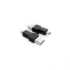 USB A/M naar Mini USB Male Adapter (USB-A-MN-M-M) USB A/M naar Mini USB Male Adapter (USB-A-MN-M-M)