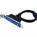 USB 3.0 Bracket 2-Poort, 20-Pin (with an empty-Pin) (USB3-2PORT-20PIN) USB 3.0 Bracket 2-Poort, 20-Pin (with an empty-Pin) (USB3-2PORT-20PIN)