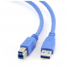Cablexpert USB 3.0 USB 3.0 A Male to B Male, blue, 1.8M (USB3-AMBM-6)