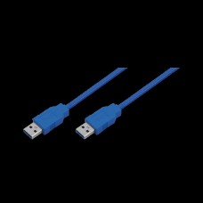 USB 3.0 A Male to A Male, blue, 1M, CU0051 (USB3AM-AM-1MBU) USB 3.0 A Male to A Male, blue, 1M, CU0051 (USB3AM-AM-1MBU)