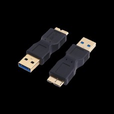 USB 3.0 A Male to Micro B Male Adapter, AU0024 (USB3AM-MCBM-L) USB 3.0 A Male to Micro B Male Adapter, AU0024 (USB3AM-MCBM-L)