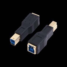 USB 3.0 B Male to B Female Adapter, AU0019 (USB3BM-BF-L) USB 3.0 B Male to B Female Adapter, AU0019 (USB3BM-BF-L)